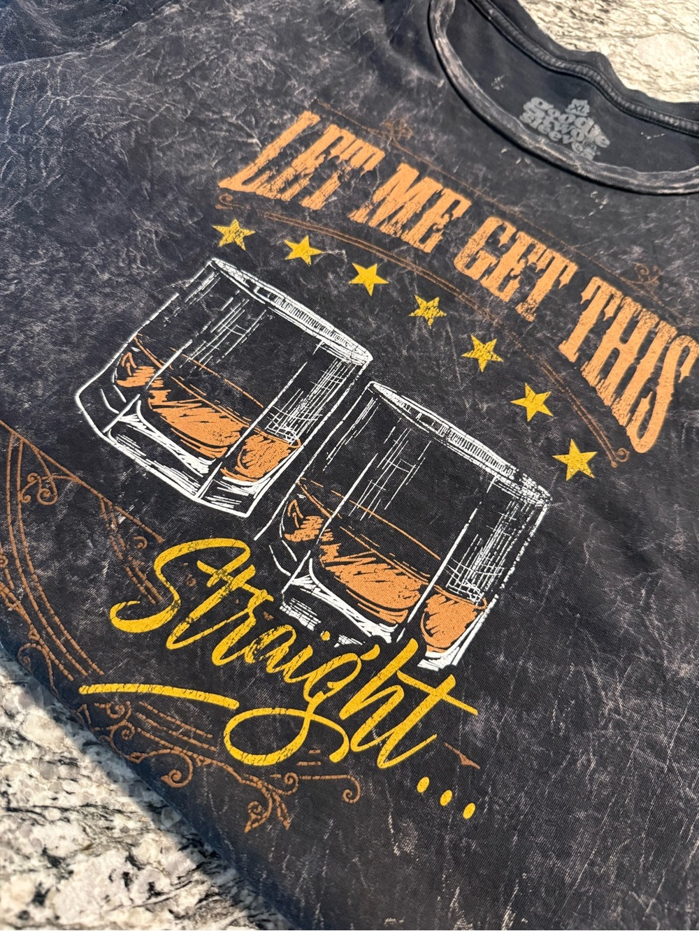 Let Me Get This Straight... Graphic Tee - Black